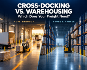 Cross-Docking vs. Warehousing: Which Does Your Freight Need?