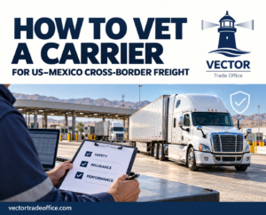 How to Vet a Carrier for US-Mexico Cross-Border Freight